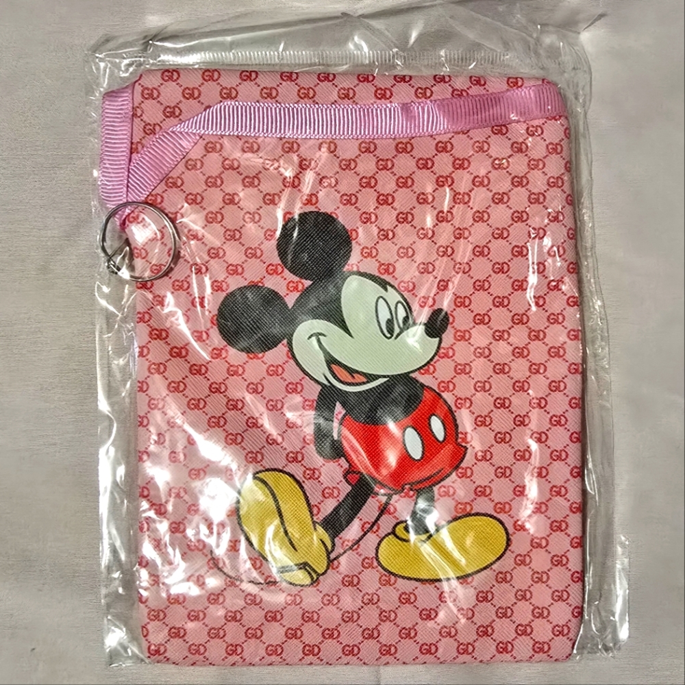 Mickey Mouse Pink Pouch